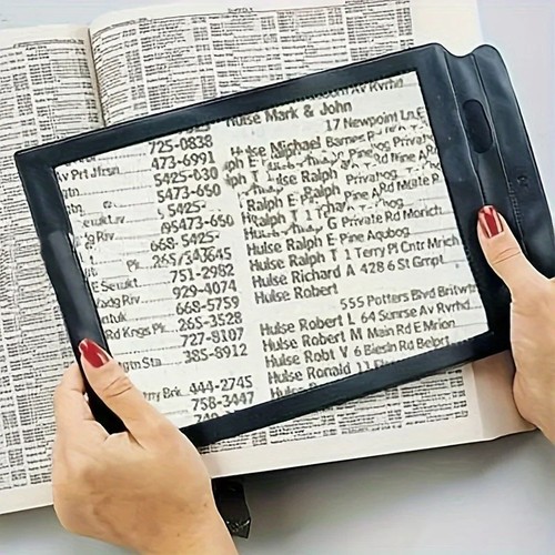 Large led light magnifying - large,
