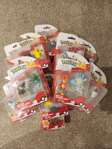 Pokemon battle figures - figures, pockit