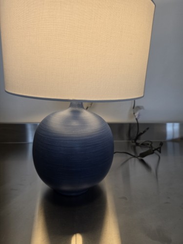 Table lamp blue spinwash - lamp,,