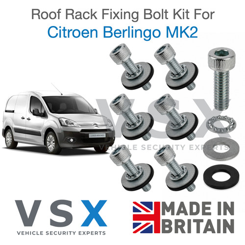 Roof rack fitting bolt kit - bolt, for