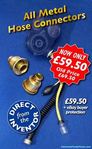 Gas mask hose with - hose, aromas