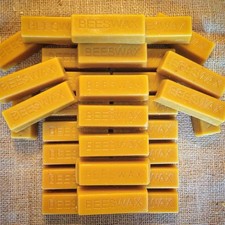 16 Natural Beeswax Blocks -