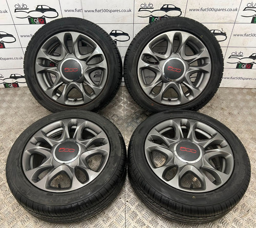 Fiat 500 alloy wheels - 15",