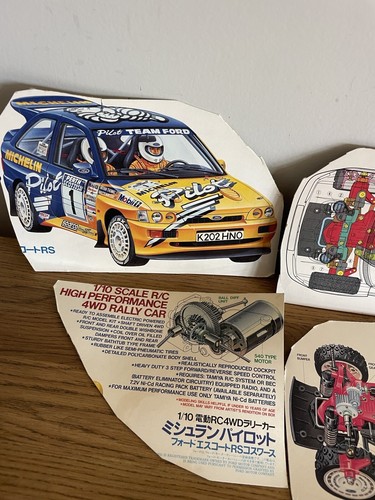 Tamiya michelin pilot ford - tamiya,