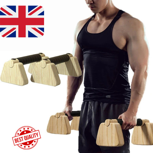 Wooden push bars - wooden, up