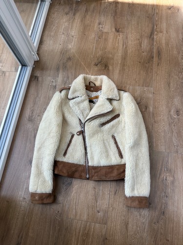 Schott perfecto women - women's, sherpa