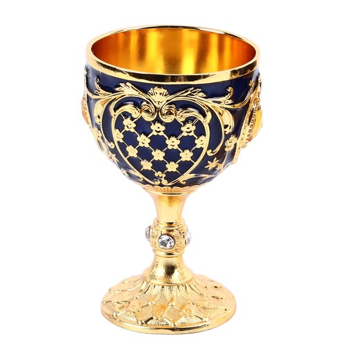 2pcs vintage wine glasses zinc - 2pcs,