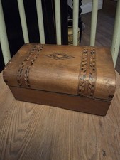 Sewing Box Hinge Inlay Vintage