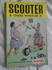 Scooter & Three Wheeler Aug 1960 Maicoletta