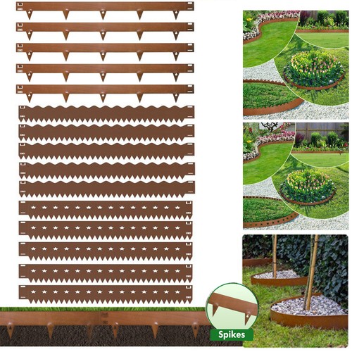 Galvanised steel lawn - 5x, 1m