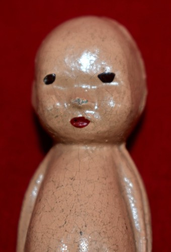 Antique miniature painted - antique,