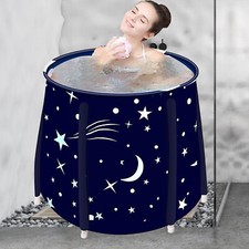 Folding Bathtub Mobile Portable Bathtub For Adult Kids Baby