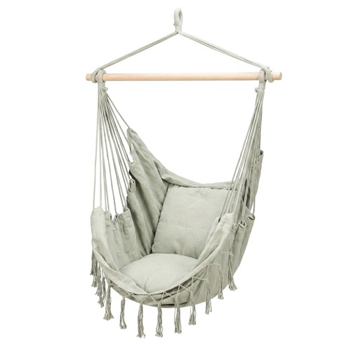 Green hammock hanging - hammock,