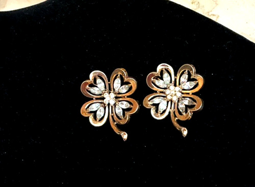 Vintage crown trifari sterling - crown,