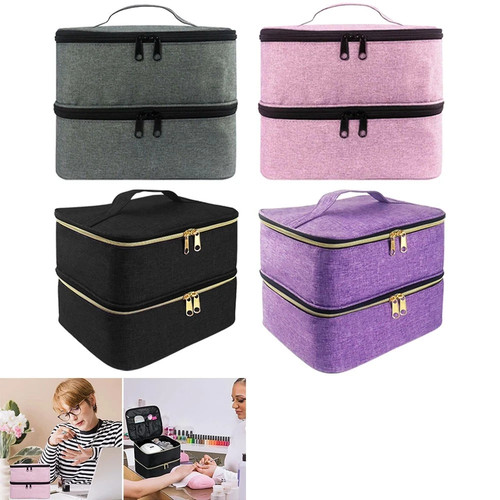 Portable nail polish organizer - portable,