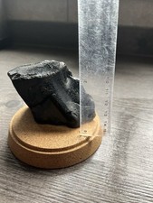 BLACK SLAG GLASS ROCK - 250grms