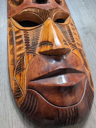 Hand carved wooden fiji - xl, hand-carved