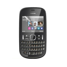 Original Nokia Asha 200 2MP Dual SIM 2G GSM 900 1800 QWERTY Keyboard Smartphone