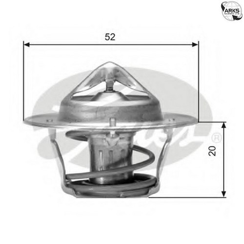 Gates thermostat th04182g1 - thermostat,
