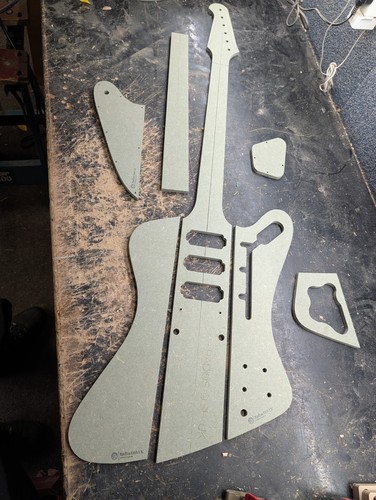 Firebird neck trough template - trough,