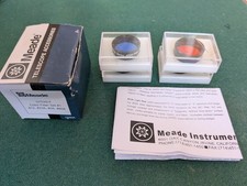 Meade 07530 Color Filter Set No. 1 with four filters, #12, #23, #58, #80A