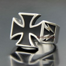 Silver/Black Stainless Steel