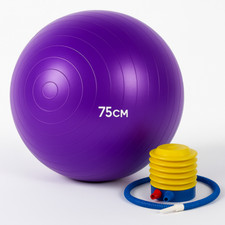 Exercise Ball with Pump Anti-Burst Gym Ball for Yoga Pregnancy & Pilates 65cm