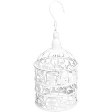 1 Set Ciron Decorative Bird Cage Wedding Bird Cage Delated Bird Cage Ornement