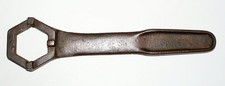 Old Vintage Unmarked Waukesha Motor Valve plug Wrench Tool Heider Rock Island