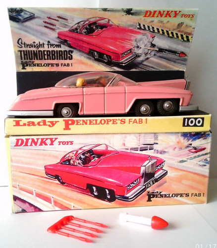 Dinky 100 fab restored car - 100,
