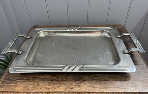Silver plated rectangular - silver,