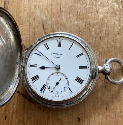 Victorian solid silver full - solid,