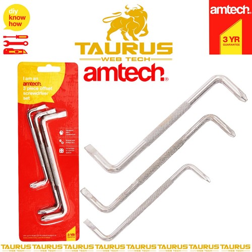 Amtech offset screwdriver - x,