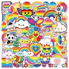50 X Cute Cartoon Rainbow