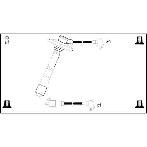 Leads ignition cables - ht,