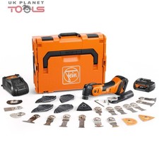 Fein 71293661240 MM 700 Max Top AS 18V AMPShare BL Multi Tool + 2x 4Ah Batteries