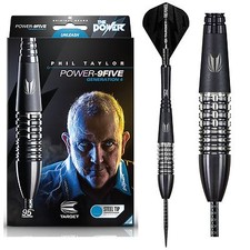 22g 24g 26g Target Phil Taylor Power 9Five Gen 4, 95% Tungsten Darts Set