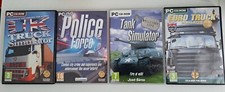 4 X PC CD Simulator Games Euro
