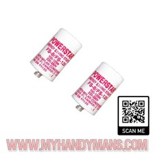 2x FSU Fluorescent Starter Unit For Lamps Between 80-125 Watt 220-240V 