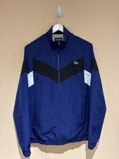 Lacoste Mens Full Zip Blue