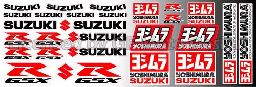 Suzuki gsxr decal set - decal,