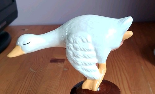 Vintage 1980s goose shelf - vintage,