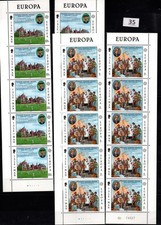 TW 10X ISLE OF MAN - MNH - EUROPA CEPT 1980 - ARCHITECTURE - CULTURE - PEOPLE