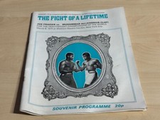 1971 Joe Frazier v Muhammad Ali The Fight of Lifetime Viewsport Boxing Programme