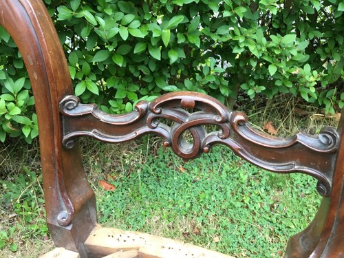 Set eight antique - set,