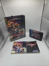 Streets of Rage 2 Rare Blue Label Sega Mega Drive Manual Megadrive