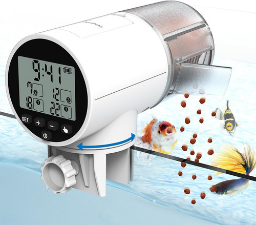 Automatic fish feeder for - automatic,