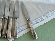 925 STERLING Silver Christofle Table Knife in Decor Malmaison