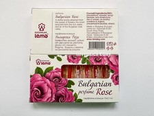Bulgarian ROSE oil perfume aroma 10 vials x 2.1ml souvenir gift