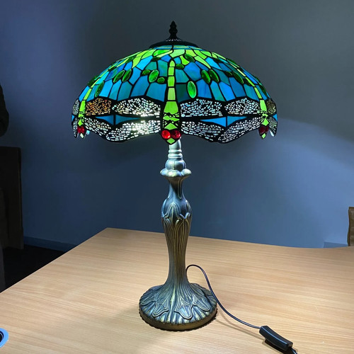 Tiffany table lamp inch - table, 16